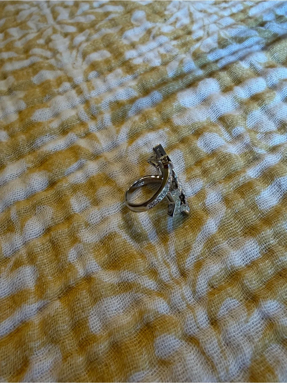 NWT Park Lane Size 6 Double Star Ring